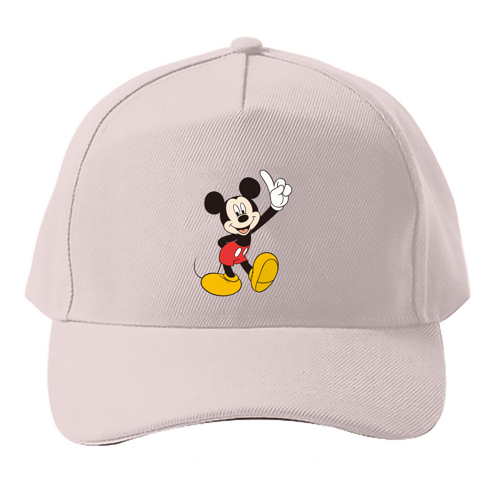 （画像用） ミッキーマウス Mickey Mouse ベースボールキャップ 綿100％ 男女兼用 帽子 スポーツ